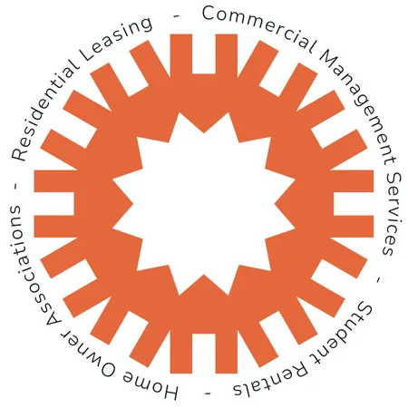 CRPM services wheel, Residential Leasing, Commercial Management Services, Student Rentals, Home Owner Associations